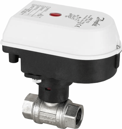 Кран шаровой латунный AMZ 112 ВР 2/поз эл/привод Danfoss