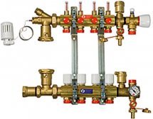 Модуль коллекторный R557 латунь Giacomini
