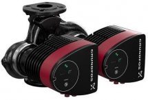 Насос циркуляционный сдвоенный с мокрым ротором MAGNA1 D фланец Grundfos