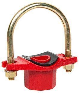 Тройник механический с U-болтом мод.3L 20,7 бар, цвет красный, FM/UL