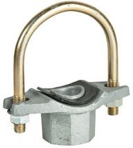 Механический тройник с U-болтом мод.3L 20,7 бар, оцинкованный, FM/UL