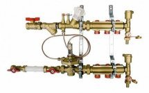 Модуль коллекторный GE550-R1 латунь Giacomini