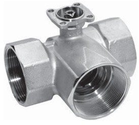 Перекидной шаровый кран BELIMO R3040-BL4 трехходовой резьба