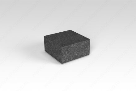 Декоративная фигура &quot;Flox&quot; Полукуб черный гранит
