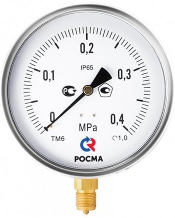 Манометр виброустойчивый РОСМА ТМ-620