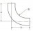 Длинный отвод SML 88° Krontif Halifax