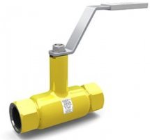Кран шаровый сталь LD газ КШ.Ц.М муфтовый н/п