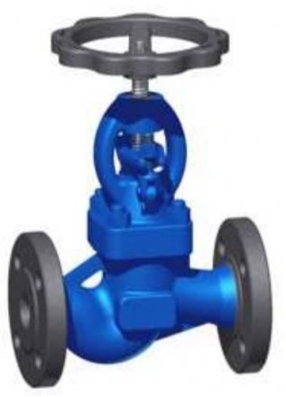 Клапан запорный ZETKAMA 215Q (Pn 63-160) Т=550гр