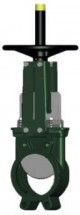 Задвижка шиберная Tecofi VG 4400 Ду65 Ру10 NBR межфланцевая (VG4400-00NI0065)