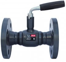 Кран шаровой сталь JIP-FF фланц Danfoss