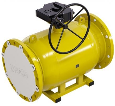 Кран шаровый ALSO КШ.Ф.П.GAS фланцевый мех. редуктор