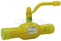 Шаровой стальной кран для газа сварка/сварка, с рукояткой, Broen Ballomax Ду 15 КШГ 70.102.015.А