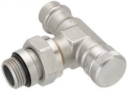Клапан запорный для двухтрубных систем резьба Danfoss