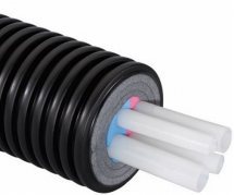 Труба теплоизолированная Ecoflex Quattro PE-Xa черный Uponor