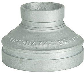 Переходник грувлочный концентрич. мод.240G 34,5 бар, оцинкованный, FM/UL