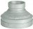 Переходник грувлочный концентрич. мод.240G 34,5 бар, оцинкованный, FM/UL