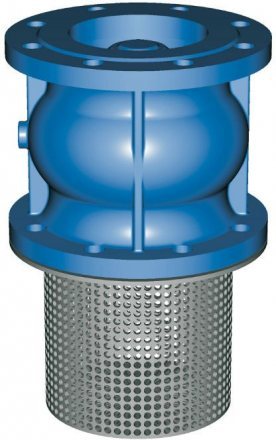 Клапан обратный чугун CC3241 Ру16 фл Tecofi