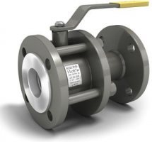 Кран шаровый разборный LD 11С67П сталь газ КШ.Р.Ф фл н/п