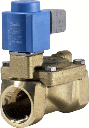 Клапан эл/магн латунь EV220B ВР/ВР Danfoss