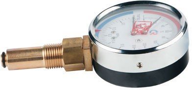 Термоманометр радиальный ТМТБр 120C Росма