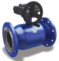 Кран LD Energy Ру25 полнопрох. фланц. с редуктором