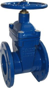 Задвижка с обрезиненным клином ABRA A40 PN16 руч.