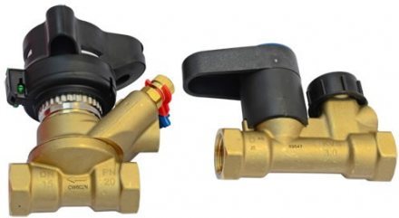 Комплект клапанов балансировочных MSV-BD/MSV-S Ру20 ручной ВР/ВР Danfoss