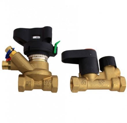 Комплект клапанов балансировочных MSV-BD/MSV-S Ру20 ручной ВР/ВР Danfoss