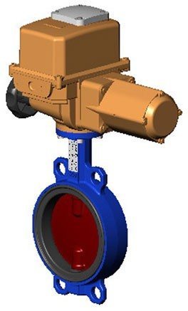 Затвор дисковый поворотный VPI4448-B04EP межфл Tecofi