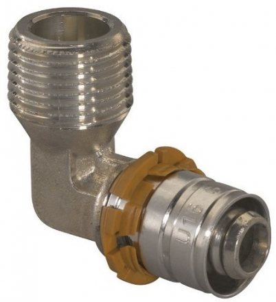 Угольник МП латунь MLC Ру10 Uponor