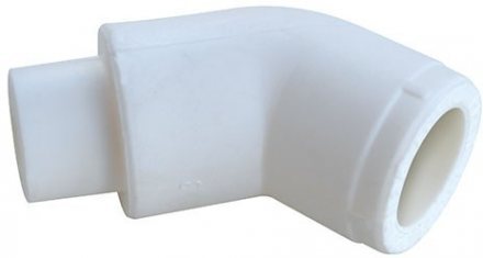 Угольник PP-R белый EGL