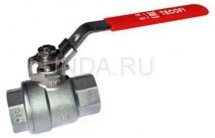 Шаровой стальной кран ВР-ВР полнопроходной, с рукояткой BS6175BSP, Tecofi Ду 50