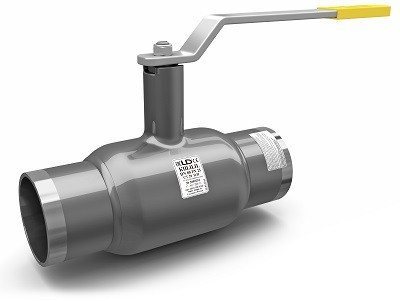 Кран шаровый LD КШЦП Ду350 Ру25 пр н/п КШ.Ц.П.350/300.025.02