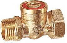 Кран шаровой латунный R609 ВР/НР под отвёртку Giacomini