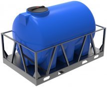 Емкость H 2000л  в обрешетке