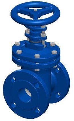 Задвижка клиновая TECOFI серый чугун Ду350 V3200-0350