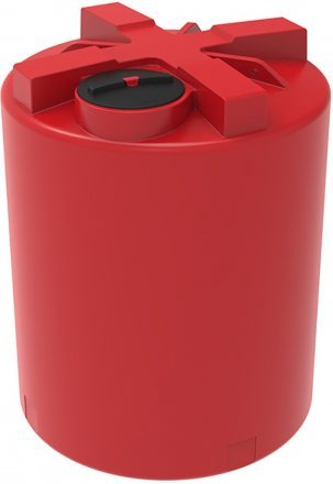 Емкость КАС 3000 T красный