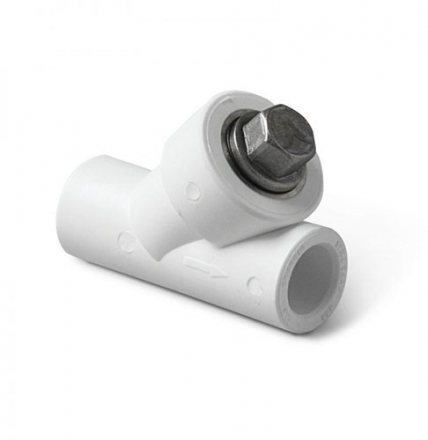 Фильтр PP-R сетчатый белый EGL
