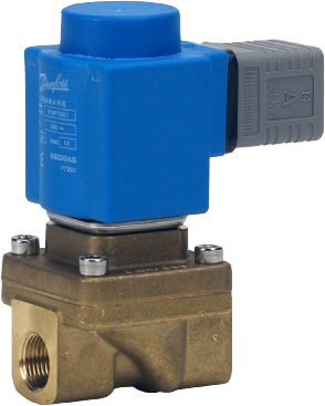 Клапан эл/магн латунь EV250B ВР/ВР Danfoss