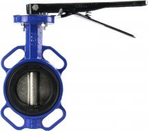 Затвор поворотный ABRA BUV-VF826D Ду80 Ру16 EPDM с рукояткой