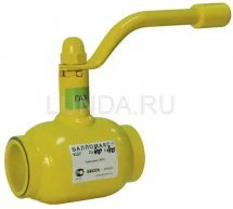 Шаровой стальной кран для газа резьба/резьба, с рукояткой, Broen Ballomax Ду 20 КШГ 70.100.020.А