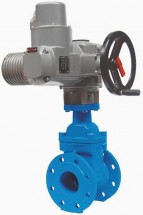 Задвижка клиновая Jafar 2911 Ду600 Ру16 с э/приводом AUMA SA14.5