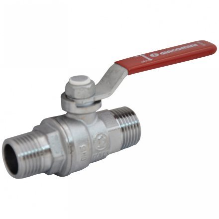 Кран шаровой латунный R253DL Ду10