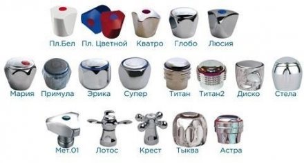 Комплект маховиков для смесителя Крест ЦС (Подольск)