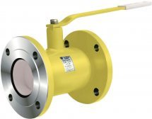 Кран шаровой стальной LD газ КШ.Ц.Ф Ру40 фл