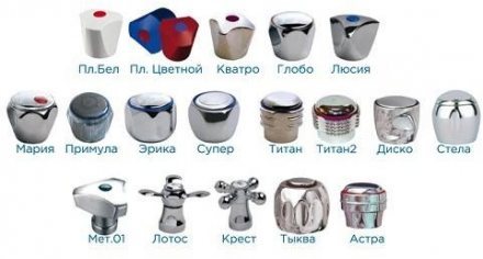 Комплект маховиков для смесителя Глобо ЦС (Подольск)