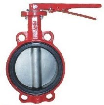 Затвор дисковый поворотный ABRA-BUV-VF PN16 DN32-600 GG25 / AISI316 / EPDM с рукояткой или редуктором. Серия 866