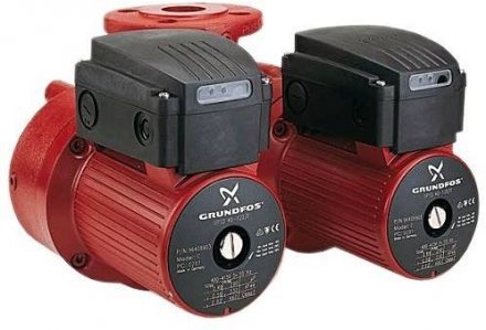 Насос циркуляционный с мокрым ротором UPSD 32-120 F PN6/10 сдвоенный 1х230В/50 Гц Grundfos 96408893