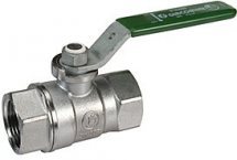 Кран шаровой латунный R250W ВР/ВР рычаг Giacomini