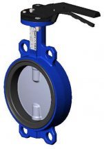 Затвор поворотный дисковый TECOFI межфл. VPI TECFLY диск сталь упл. EPDM Ру16